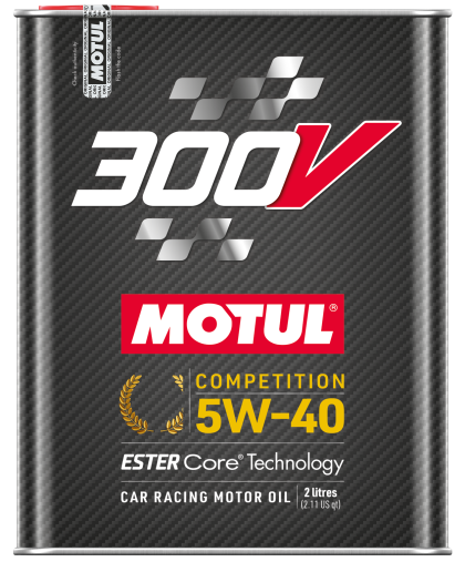 Motul 2L Synthetic-ester Racing Oil 300V COMPETITION 5W40