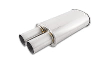 Load image into Gallery viewer, Vibrant Streetpower Oval Muffler w/3.00in Round Straight Cut Tip (3.00in Inlet)
