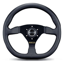 Load image into Gallery viewer, Sparco Steering Wheel Ring L360 Leather Black
