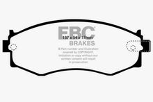 Load image into Gallery viewer, EBC 91-97 Infiniti G20 2.0 Yellowstuff Front Brake Pads
