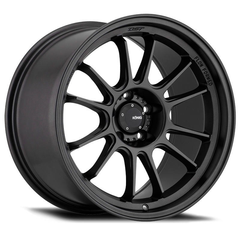 Konig Hypergram 18x10.5 5x114.3 ET25 Matte Black