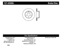 Load image into Gallery viewer, StopTech 06-07 350Z / 05-07 G35 / 06-07 G35X SportStop Slotted &amp; Drilled Rear Left Rotor
