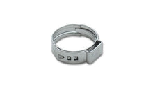 Load image into Gallery viewer, Vibrant One Ear Stepless Pinch Clamps 7.0-8.7mm clamping range (Pack of 10) SS 5mm band width
