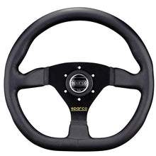 Load image into Gallery viewer, Sparco Steering Wheel Ring L360 Leather Black
