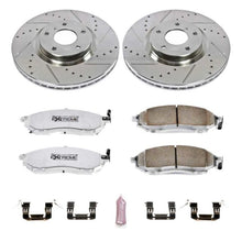 Load image into Gallery viewer, Power Stop 08-12 Infiniti EX35 Front Z26 Street Warrior Brake Kit
