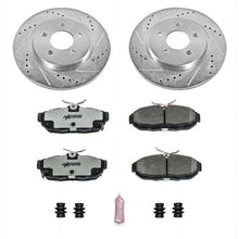 Load image into Gallery viewer, Power Stop 11-14 Ford Mustang Rear Z26 Street Warrior Brake Kit
