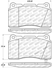 Load image into Gallery viewer, StopTech Performance 04-07 STi / 03-06 Evo / 08-10 Evo / 10+ Camaro Front Brake Pads
