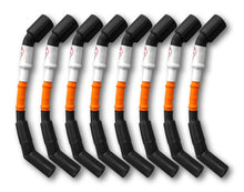 Load image into Gallery viewer, Kooks 10mm Spark Plug Wires - Orange w/Black Boots (8 pc. Set)
