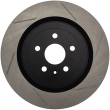 Load image into Gallery viewer, StopTech Power Slot 10 Camaro SS 8cyl Rear Left Slotted Rotor
