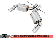 Load image into Gallery viewer, AWE Tuning 16-18 Chevrolet Camaro SS Axle-back Exhaust - Touring Edition (Chrome Silver Tips)
