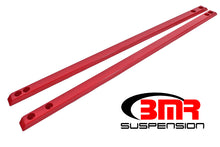 Load image into Gallery viewer, BMR 15-17 S550 Mustang Super Low Profile Chassis Jacking Rails - Red
