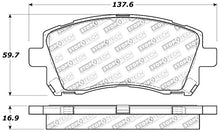 Load image into Gallery viewer, StopTech Performance 02-03 WRX Front Brake Pads
