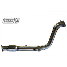 Load image into Gallery viewer, Turbo XS 02-07 WRX-STi / 04-08 Forester XT High Flow Catted Downpipe
