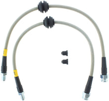 Load image into Gallery viewer, StopTech 2013-2014 Ford Focus ST Stainless Steel Rear Brake Lines
