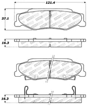 Load image into Gallery viewer, StopTech Performance 04-08 Cadillac XLR/XLR-V / 97-10 Chevrolet Corvette Rear Brake Pads
