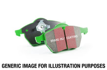 Load image into Gallery viewer, EBC 14+ Audi A3 1.8 Turbo (w/Electronic Parking Brake) Greenstuff Rear Brake Pads
