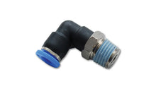 Load image into Gallery viewer, Vibrant Male Elbow Pneumatic Vacuum Fitting (1/4in NPT Thread) - for use with 1/4in (6mm) OD tubing
