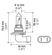 Load image into Gallery viewer, Hella Optilux HB3 9005 12V/65W XY Xenon Yellow Bulb
