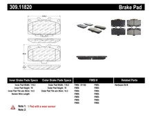 Load image into Gallery viewer, StopTech Performance 06-07 Subaru Impreza WRX/WRX STi Front Brake Pads
