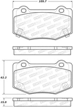 Load image into Gallery viewer, StopTech 14-18 Chevy Corvette Sport Performance Rear Brake Pads
