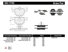 Load image into Gallery viewer, StopTech Performance 06 BMW 330 Series (Exc E90) / 07-09 335 Series Rear Brake Pads
