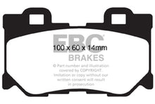 Load image into Gallery viewer, EBC 08-13 Infiniti FX50 5.0 Redstuff Rear Brake Pads
