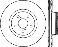 Load image into Gallery viewer, StopTech 05-10 Subaru Impreza WRX/STi Slotted &amp; Drilled Left Front Rotor
