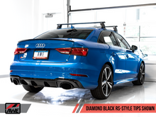 Load image into Gallery viewer, AWE Tuning 17-19 Audi RS3 8V SwitchPath Exhaust w/Diamond Black RS-Style Tips
