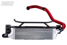 Load image into Gallery viewer, Turbo XS FMIC for 15-16 Subaru WRX - Wrinkle Red Pipes
