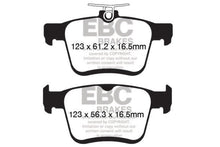 Load image into Gallery viewer, EBC 14+ Audi A3 1.8 Turbo (w/Electronic Parking Brake) Greenstuff Rear Brake Pads
