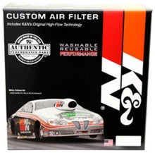 Load image into Gallery viewer, K&amp;N 14in Red Custom Air Cleaner Assembly - 5.125in ID x 14in OD x 3.87in H
