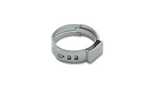 Load image into Gallery viewer, Vibrant One Ear Stepless Pinch Clamps 12.8-15.3mm clamping range (Pack of 10) SS 7mm band width
