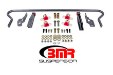 Load image into Gallery viewer, BMR 11-14 S197 Mustang Rear Hollow 25mm Adj. Sway Bar Kit w/ Bushings - Black Hammertone
