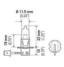 Load image into Gallery viewer, Hella Optilux H3 12V/55W XY Extreme Yellow Bulb
