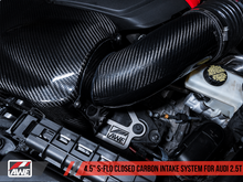 Load image into Gallery viewer, AWE Tuning Audi RS3 / TT RS S-FLO Closed Carbon Fiber Intake
