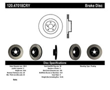 Load image into Gallery viewer, Stoptech 02-10 WRX Front CRYO-STOP Rotor
