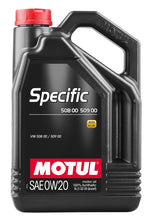 Load image into Gallery viewer, Motul 5L Specific 508 0W20 Oil - Acea A1/B1 / VW 508.00/509.00 / Porsche C20
