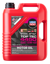 Load image into Gallery viewer, LIQUI MOLY 5L Top Tec Truck 4450 Motor Oil SAE 15W40
