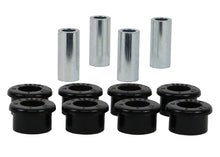 Load image into Gallery viewer, Whiteline Plus 1/90-02 Nissan Skyline Rear Radius Arm - Upper Inner &amp; Outer Bushing Kit
