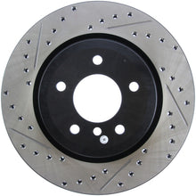 Load image into Gallery viewer, StopTech 06 BMW 330 / 07-09 BMW 335 Slotted &amp; Drilled Right Rear Rotor
