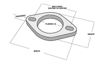 Load image into Gallery viewer, Vibrant 2-Bolt T304 SS Exhaust Flanges (2.5in I.D.) - 5 Flange Bulk Pack
