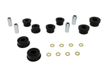 Load image into Gallery viewer, Whiteline Plus 03+ Nissan 350z / Infiniti G35 Traction Control Rear Cradle Bushing Kit
