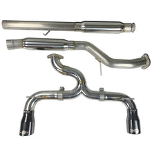 Load image into Gallery viewer, Injen 16-18 Ford Focus RS 3in Cat-Back Stainless Steel Exhaust w/ 4in Black Chrome Tips
