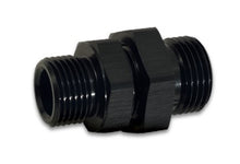 Load image into Gallery viewer, Vibrant -8AN ORB Male to Male Union Adapter - Anodized Black
