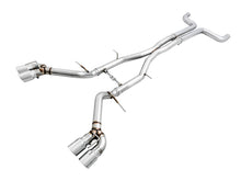 Load image into Gallery viewer, AWE Tuning 16-19 Chevy Camaro SS Non-Res Cat-Back Exhaust - Track Edition (Quad Chrome Silver Tips)
