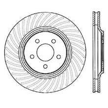 Load image into Gallery viewer, StopTech Power Slot 94-04 Ford Mustang Front Left Slotted Rotor
