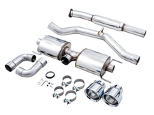 Load image into Gallery viewer, AWE Subaru BRZ/ Toyota GR86/ Toyota 86 Touring Edition Cat-Back Exhaust- Chrome Silver Tips
