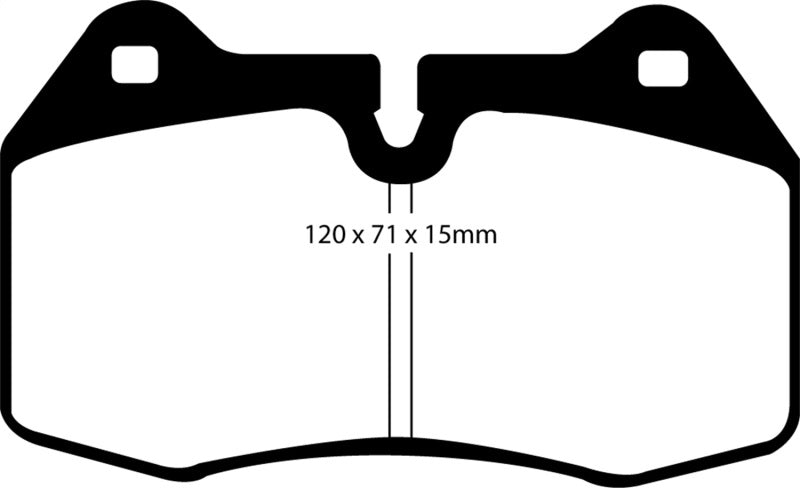 EBC 03-04 Infiniti G35 3.5 (Manual) (Brembo) Bluestuff Front Brake Pads