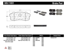 Load image into Gallery viewer, StopTech Performance 06-09 Chvy Corvette Z06 Rear Brake Pads
