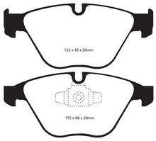 Load image into Gallery viewer, EBC 13+ BMW X1 2.0 Turbo (28i) Yellowstuff Front Brake Pads
